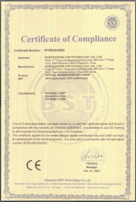 CE - GB-Link Technology Inc. Ltd