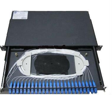 China Rack Mount Fiber Optic Distribution Frame Durable Good Anti Shocking for sale