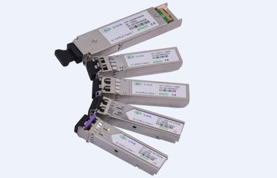 China Fiber Optic Transceiver 10G SFP + Module LC Connector Compatible Extreme / Juniper for sale