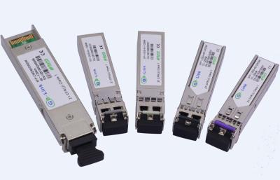 China Multimode 1510nm 10G SFP + Module , Small Form-Factor Pluggable Transceiver for sale