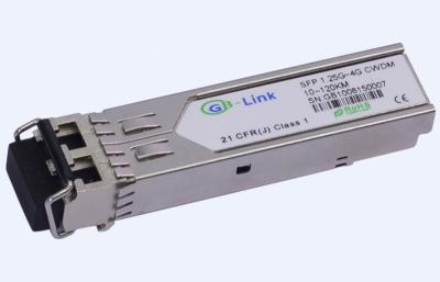 Κίνα Ενότητα 1.25Gb/s πομποδεκτών CWDM SFP προς πώληση