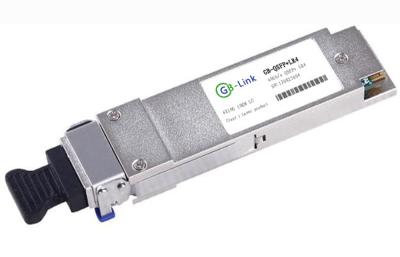 China Único-modo QSFP + módulos ópticos do transceptor, transceptor do canal da fibra do Ethernet à venda