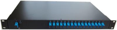 China DWDM Mux/Demux Module 19” Rack with adapter (LC/SC/FC) for sale