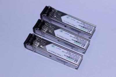 China SFP Optical Transceivers 2.5G 1550nm 80KM Cisco Compatible for sale