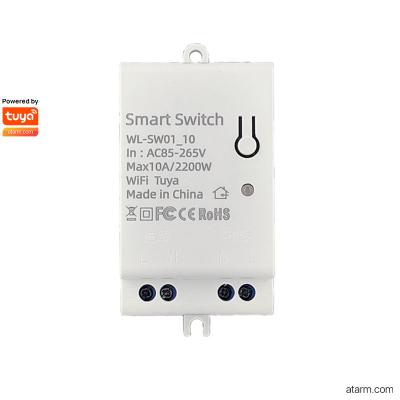 China PC + ABS - V0 WL-SW01-10A Tuya Smart Wi-Fi Switch Module - Blue50 for sale