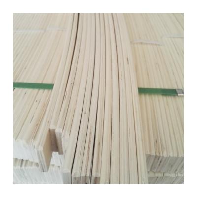 China Good Reputation Modern Cheap Price Poplar Plywood Curved Slat Wooden Bed Slat for sale