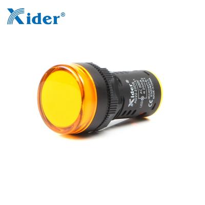 China AD22-22DS 22mm LED Light Yellow AD22-22DS Indicator for sale