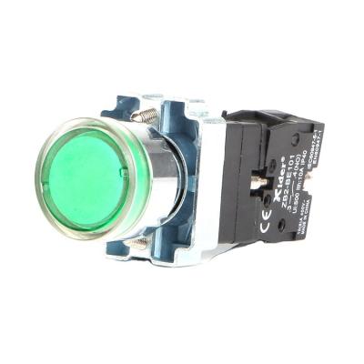 China Max Voltage 600V Protection Grade IP40 With Lamp Push Button DB2-BW3361 for sale