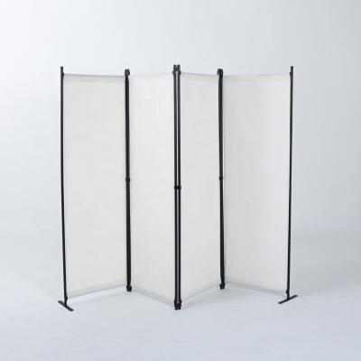 China Multifunctional Metal Desk Screen Portable Movable Folding Room Divider for sale