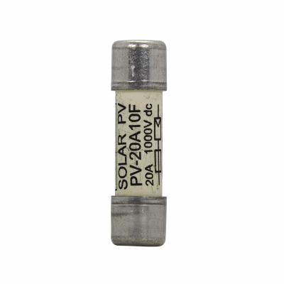 China The PV-20A10F Bussmann Solar Power Fuse For Solar Photovoltaic Fuses 20A 10*38mm 1kV Fuse for sale