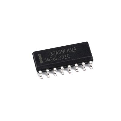 China Original In Current Line Integrated Circuit AM26LS31CDR Texas Instruments RS-422 Interface IC Quad Difference Chip 128KB for sale