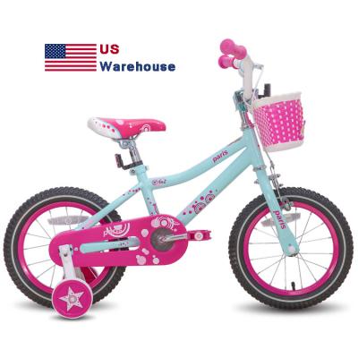 China Luxury Kids Bike JOYSTAR USA Warehouse 14 16 18 inch sepeda anak steel kids training bike bicycle for 7 8 9 years for sale