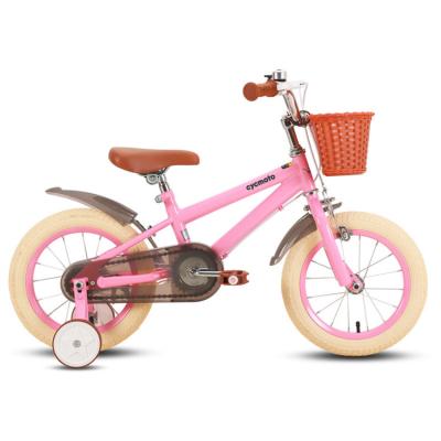 China Popular Kids Bike CYCMOTO Newcomer 14 16 Inch Girls Bike Pink Kid Cycle 4 5 6 Years Old Bike For Kids for sale