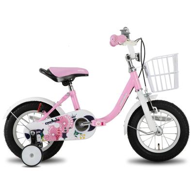 China Popular Kids Bike CYCMOTO Popular 12 14 16 Inch Bicicleta Air Tire Steel Kids Bike For 4 5 6 Years Old Girls for sale