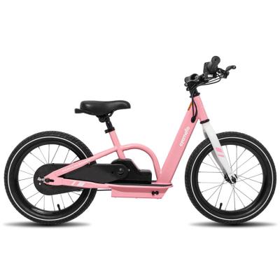 China CYCMOTO USA steel warehouse 14 16 inch lithium battery electric bicycle 80w kids balance bike for kids for sale