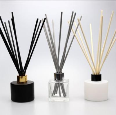 China Stocked Fiber Air Freshener Diffuser Sticks Coffee 50pcs Curly Reed Diffuser Sticks Scent Diffuser Replacement Refill Sticks for sale