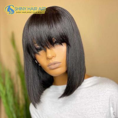 China Silky Straight Blonde Bob Lace Front Wig, Russian Hair Straight Wig Hair, Hairfactory 13x6 Hd Long Wave Lace Wig Wholesale 613 Hair for sale