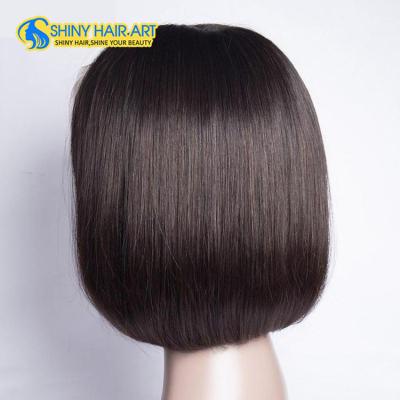 China Silky Straight Wave Raw Ready to Ship Real Hair Wig, Pre Plucked Original Peruvian Hair Wig, Long Natural Lace Headband Hair Wig for sale