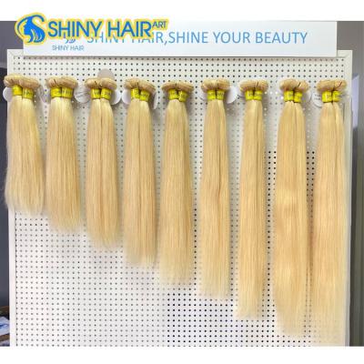 China Body Wave 613 Blonde Curly Bodywave Hair, 613 Blonde 30 Inch Bundle, Mech Weave Wig Natural Blonde Human Hand for sale