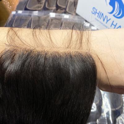 China Wholesale Silky Straight Wave Hd Lace Up Wave Wif 6x6 7x7, Closure Derp Cuticle Aligned Closure, Frontal Closure Afro b Hair Making for sale