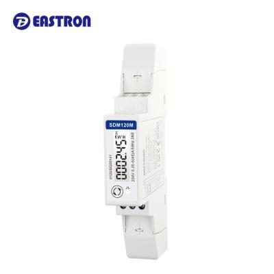 China MI Approved Eastron SDM120M Single Phase Multifunctional Measuring Din Rail Two Way Energy Meter For SDM120M Inverter for sale