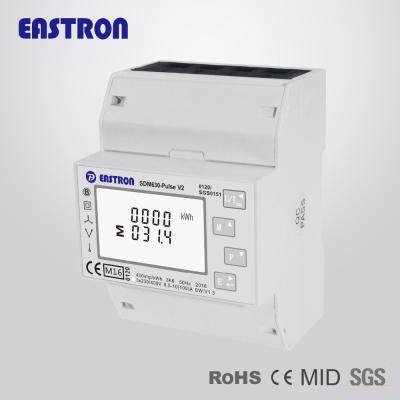 China SDM630-Pulse V2 Three Phase Din Rail Energy Meter with Solar PV Measurement and Pulse Output, MI Approved SDM 630 Pulse V2 for sale