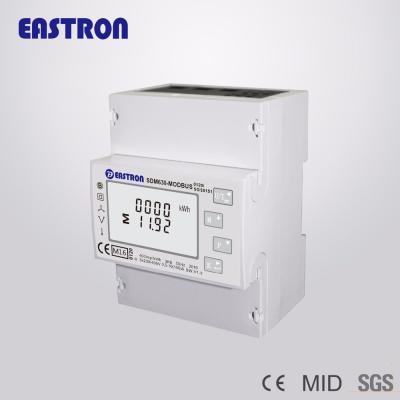 China 3 phase digital energy meter power analyzer RTU, U, I, P, Q, PF, Hz, THD, KWH, kVarh etc. SDM630-Pulse for sale