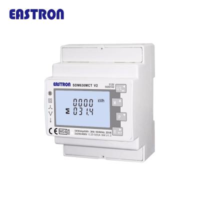 China MI Approved SDM630MCT 3 Phase Multifunctional Smart Meter Electricity Energy Meter SDM630MCT for sale