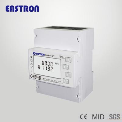 China Three Phase Multi Phase RS485 , Din Rail Solar PV MT SDM630 Tariff Energy Meter MI SDM630MT for sale