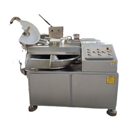 China food & Sausage Beverage Plant 80L Meat Bowl Cutter Bowl Cutter Machine Making Plant for sale