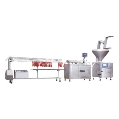 China Multifunctional Pneumatic Salami Type Sausage Machine With Clipper For Making Sausage for sale