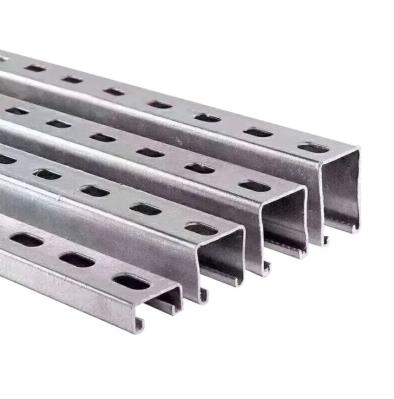 China 41x41 Galvanized C Channel Structure / C Channel Solar Power System Used Bracket C41*41*2 for sale