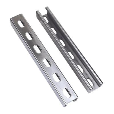 China galvanized C channel building materials roof support construction materials excellent C channel strut technical steel channel C for sale