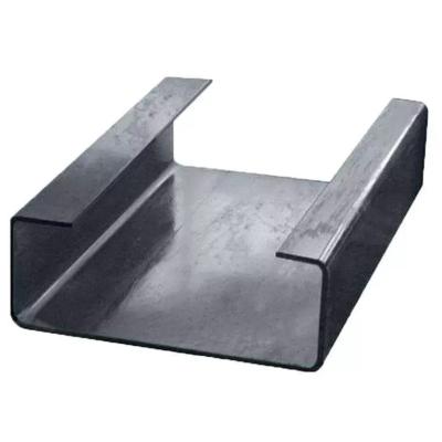 China C Section Channel Mild Steel Used C Purlins For Sale Galvanized C Shaped Steel Channels C80*40*2.0*L1000 for sale