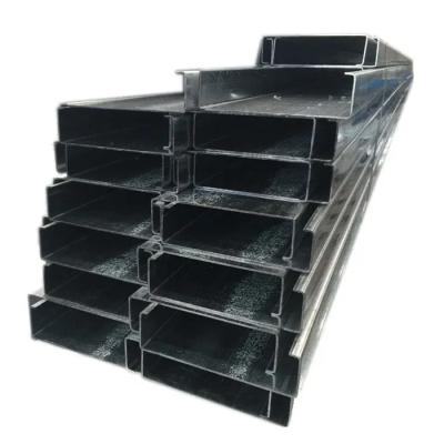 China Hot Dip Galvanized C Shape Purlins Galvanized C Purlin Profile C Steel Channel C80*40*2.0*L1000 Steel for sale