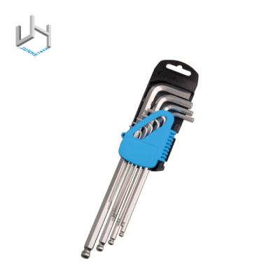 China Stainless Steel Key Carbon Steel Hex Wrench Key Set Torx Head Screwdriver Set Repair DIY Tools JH-034 for sale