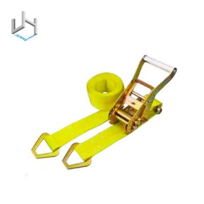 China Doing Cargo Lashing Tie Strap Winding Belt 4 Inch Elastic Rotating Endless Auto Retractable Ratchet Height Straps for sale