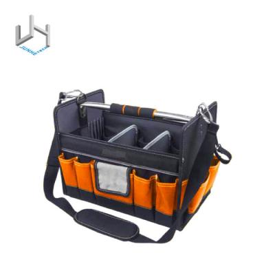 China 600D Oxford Cloth Nylon Tool Bag Pouch With Small Tubular Handle Pockets For Pliers Snatch JH-310 for sale