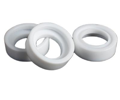 China Industrial custom made high temperature insulation ptfe plastic blank white inner o ring for sale