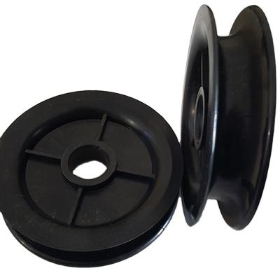 China Industrial Plastic Nylon Pulley Wheels For Sliding Window Rollers for sale