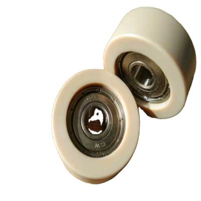 China Garment stores supply factory price nylon wheel plastic wheel slide door roller wheel for sale