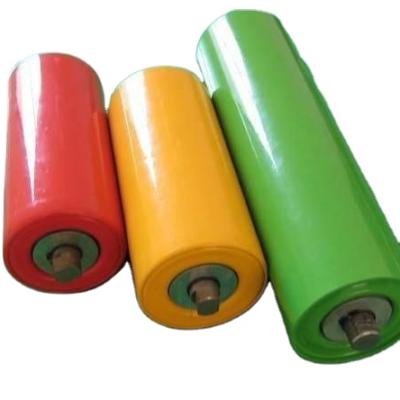 China Custom Roller Idler Impact Idler Roller Conveyor Belt Factory Cover Conveyor Roller Drive Pulley for sale