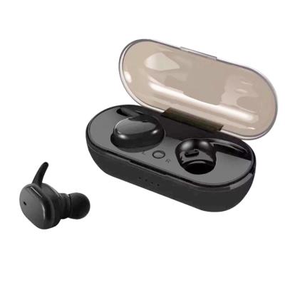 China TWS 2021 TWS True Stereo Earbuds Radio In Ear Led Display Earbuds Waterproof Headphones Dual MIC OEM Earphone for sale