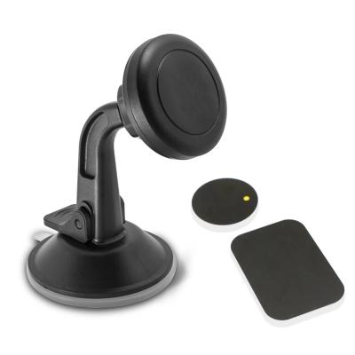 China ABS+Metal Raw Material Car Phone Mount Suction Cup Magnetic Car Phone Holder For Windshield for sale