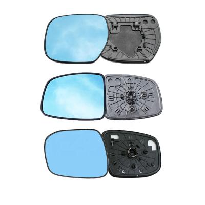 China Wide View 1 Pair Side Mirror Blue Glass Lens For HONDA CITY 2009-2019 Wide View Door Mirror Anti-Glare Car Mirrors for sale