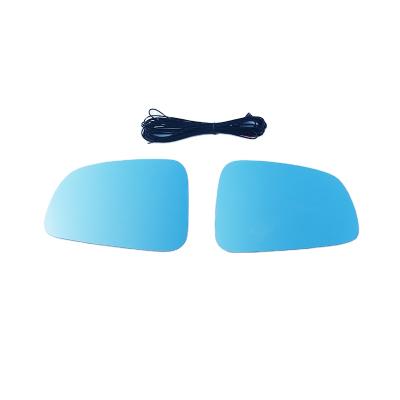 China 1 Pair Side Mirror Blue Glass Lens For Tesla Model X Wide Angle View Door Mirror ModelX Car Side Anti-glare Mirror for sale