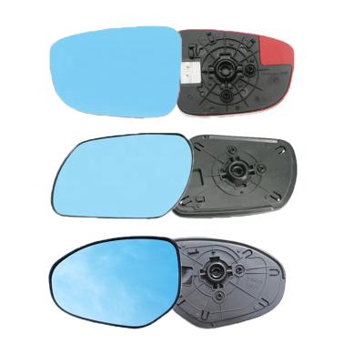 China Wide View 1 Pair Side Mirror Blue Glass Lens For Mazda 3 Axela Mazda 6 Atenza 2006-2021 Wide Angle View Anti-Glare for sale