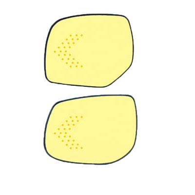 China 1 Pair Side Mirror Gold Glass Lens LED Indicator With Forester 2013-2020 Subaru XV Car Anti-glare Mirrors LED Indicator for sale