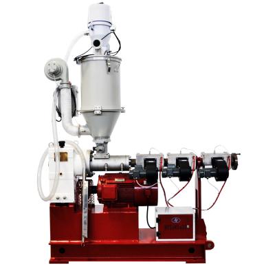 China PET Rohr-Extruder-Maschinen-Stall gab SJ45/33 Siemens PLC-Steuerung 88kg/H aus zu verkaufen