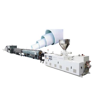 China PVC-Rohr-Verdrängungs-Linie mit Doppelschneckenextruder ZS80/173 gab mehr als 700kg/h aus zu verkaufen